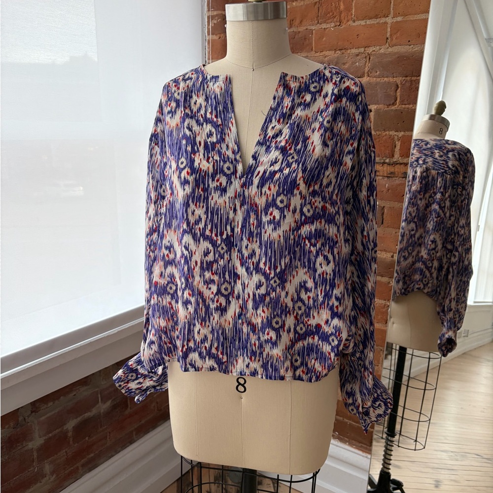 Isabel Marant Multicolor Silk Blouse